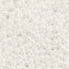 Miyuki rocailles Perlen 11/0 - Ceylon white pearl 11-528